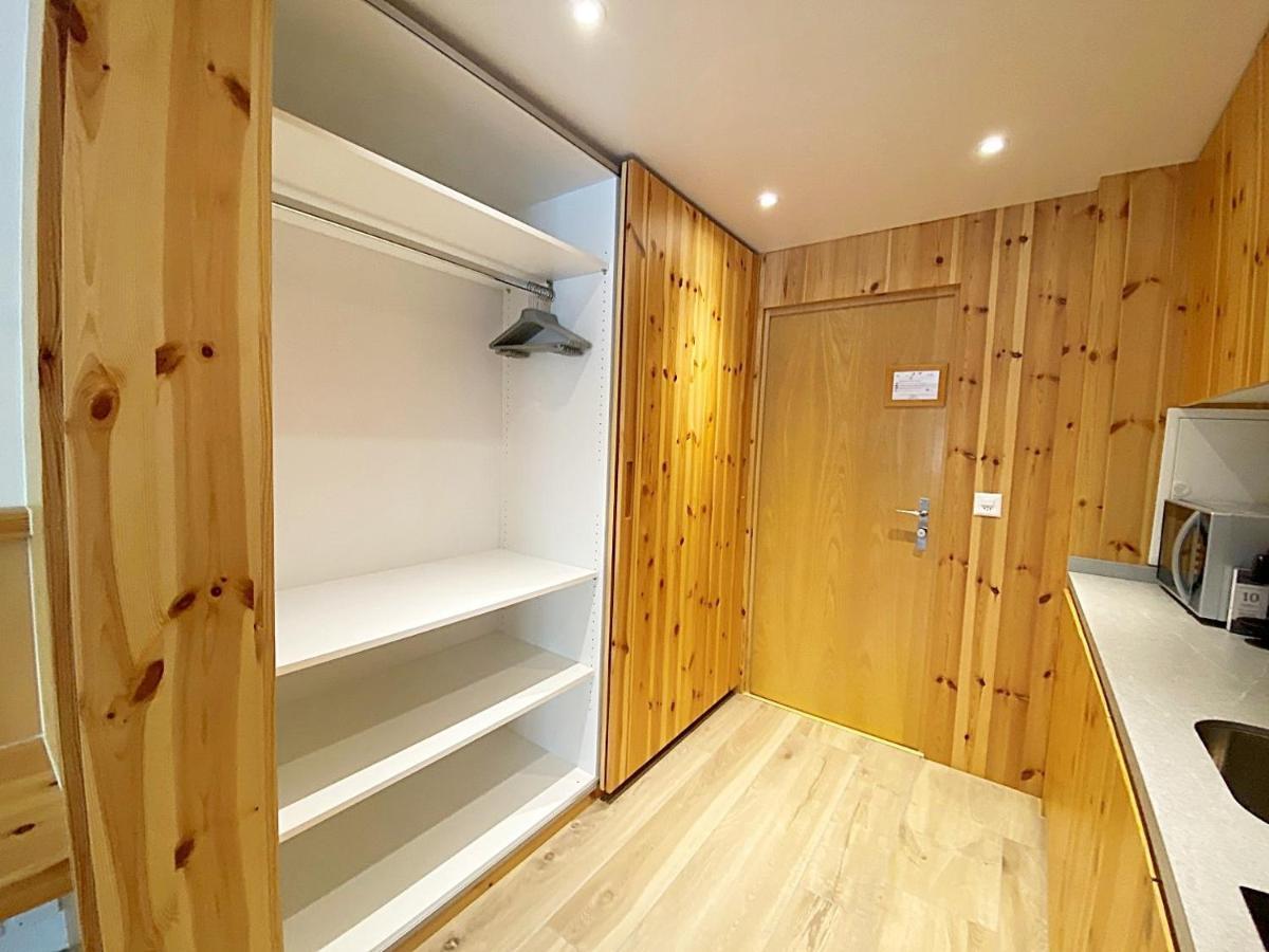 Ferienwohnung 45m2 Alpenschick mit Ausblick - Pool - 2P. - E405 St. Moritz Exterior foto
