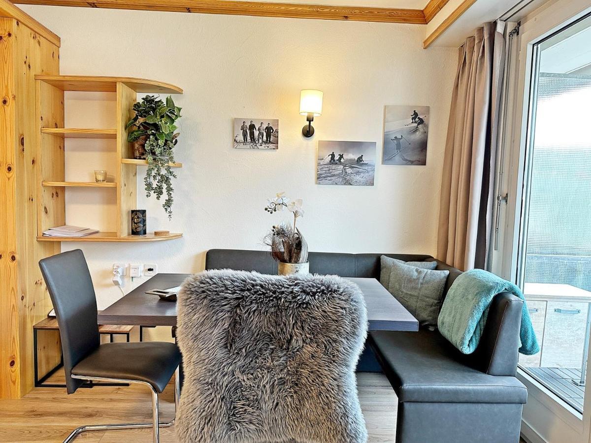 Ferienwohnung 45m2 Alpenschick mit Ausblick - Pool - 2P. - E405 St. Moritz Exterior foto